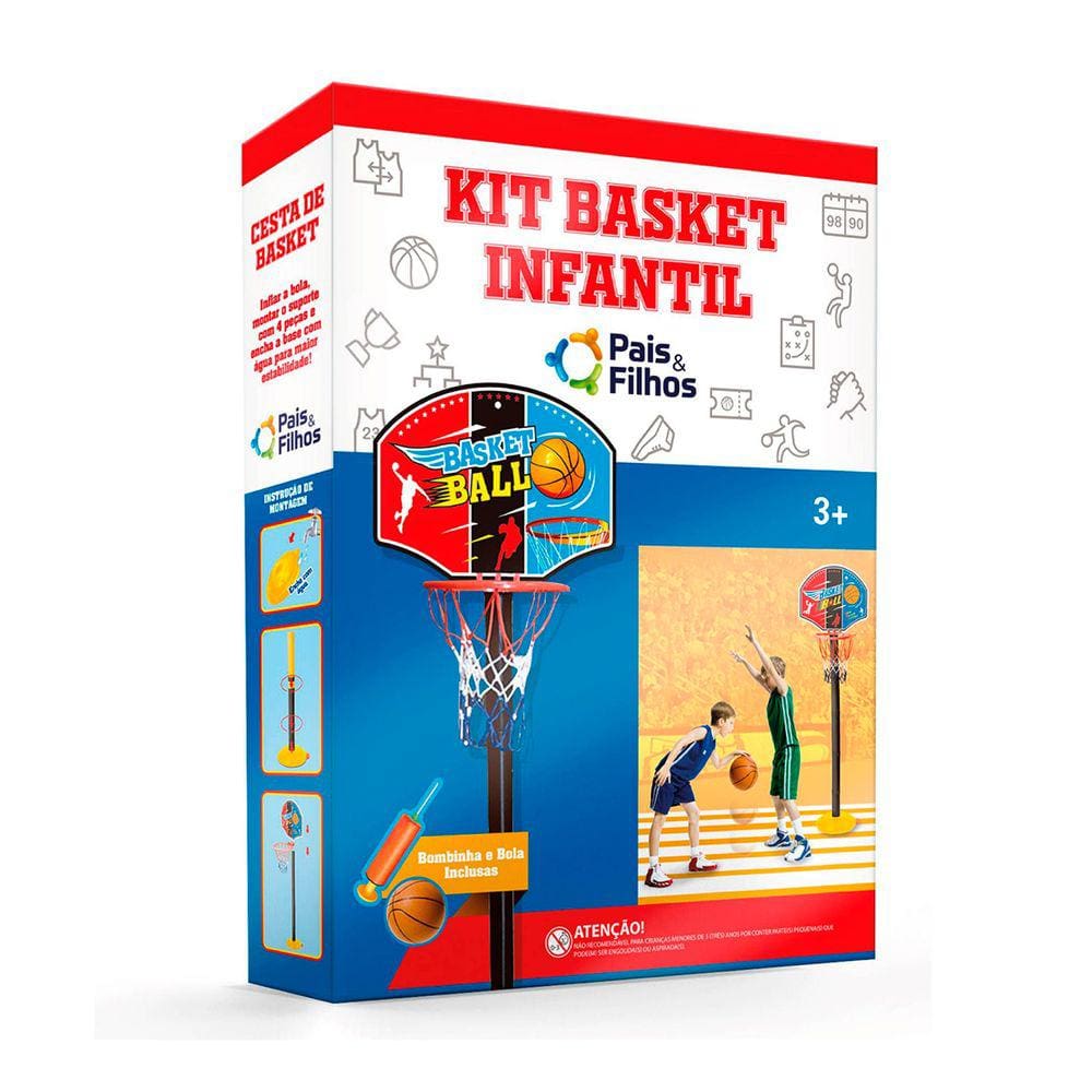Kit Basket Infantil - Pais e Filhos