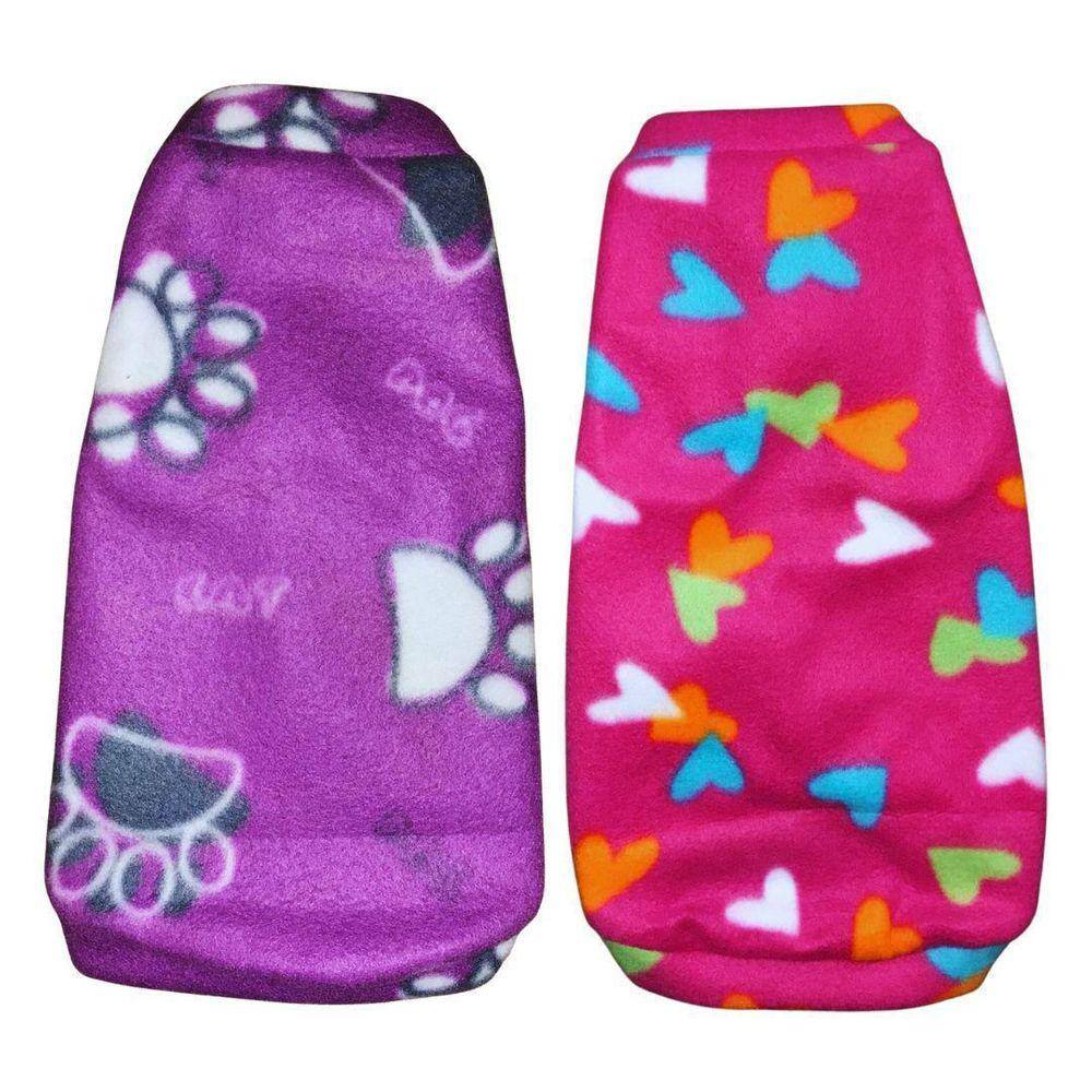 Kit 2 Roupas Para Cachorro - Suéter De Inverno M