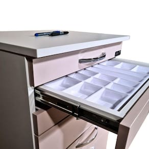 Carrinho Profissional Odontopediatria Pink/Rosa