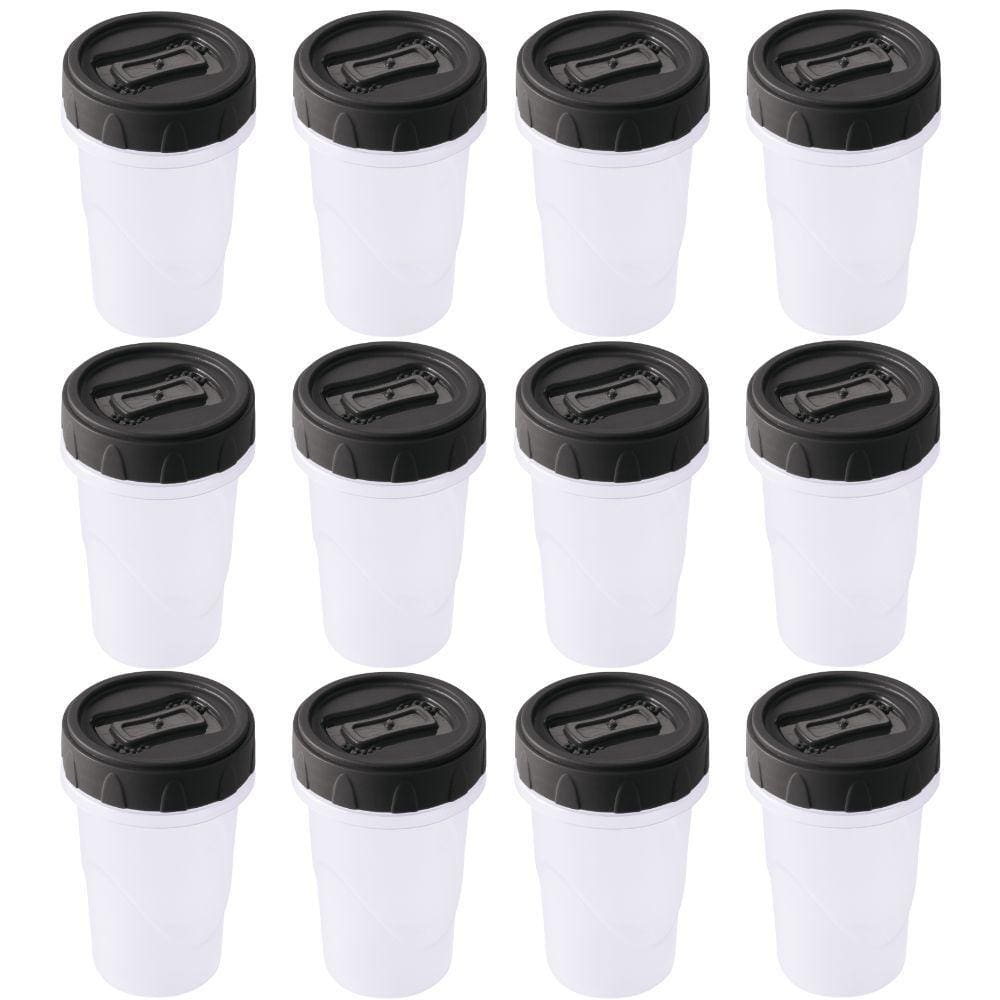 Kit porta temperos/condimentos rosca 90ml 12 peças Plasutil