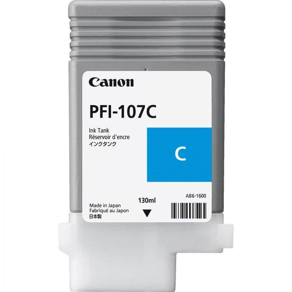 Cartucho Plotter Canon PFI 107 C Ciano