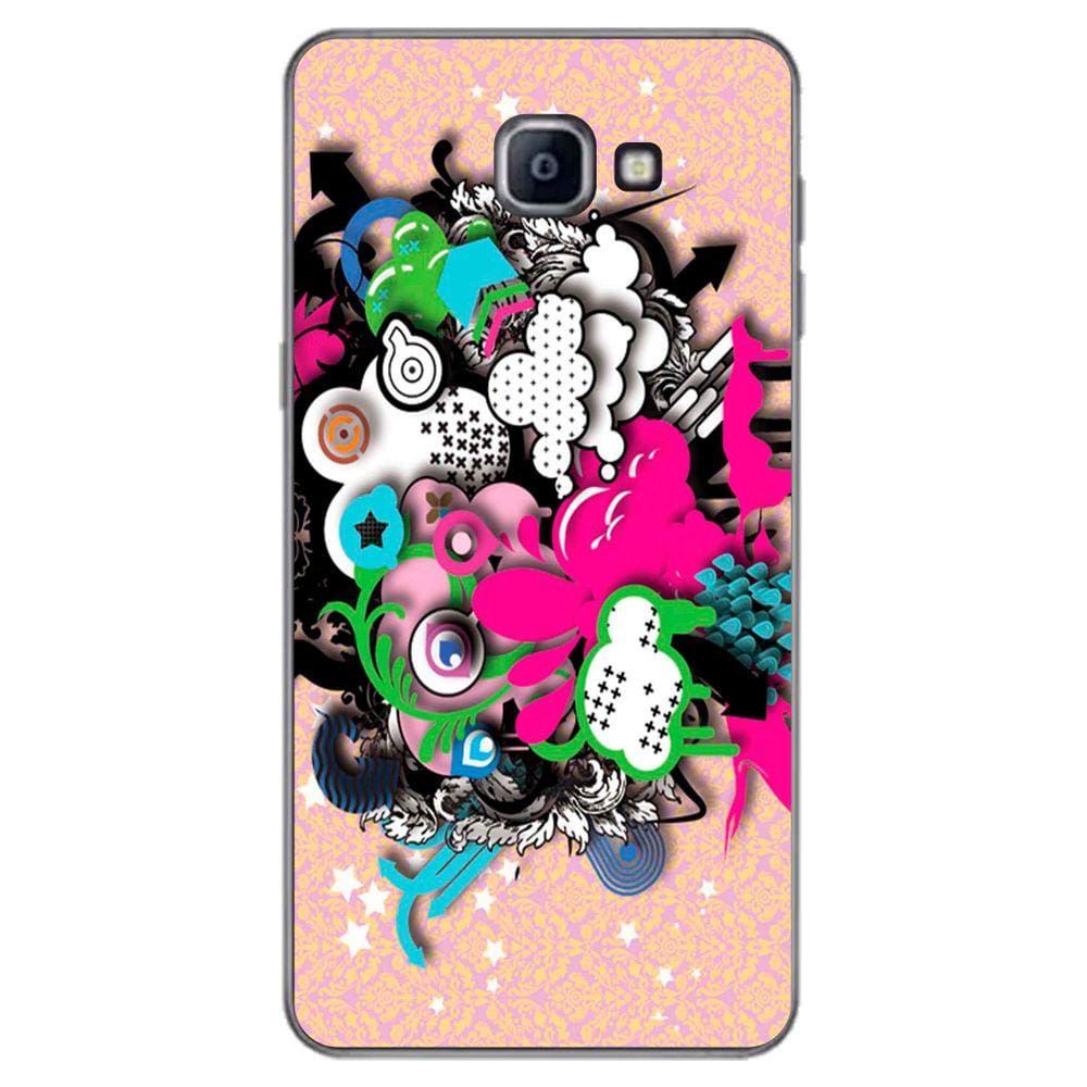 Capa Adesivo Skin104 Verso Para Galaxy A9 Pro Sm-a910