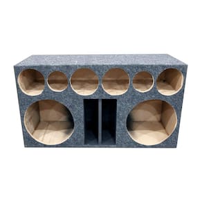 Caixa Vazia 2 ALTO Falantes 12" + 4 Cornetas + 2 Tweeter Dutada