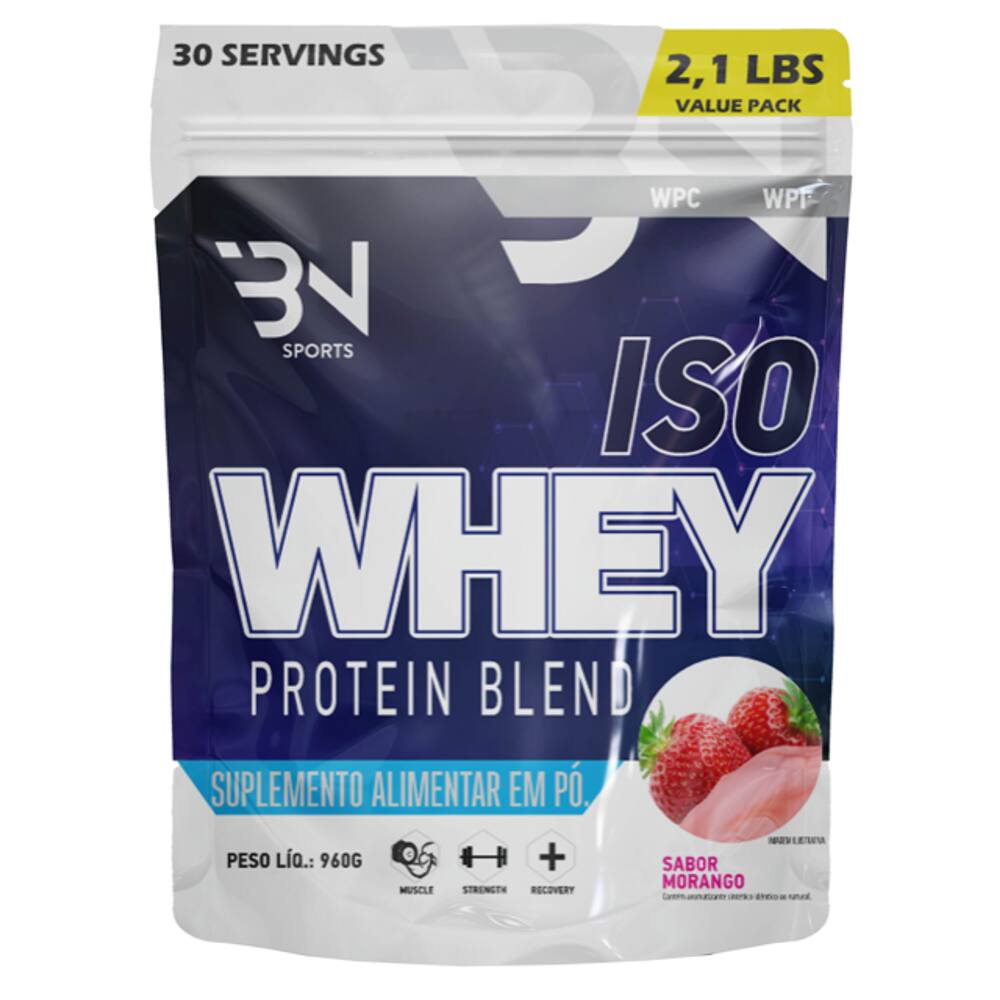 Protena isolada iso protein bodybuilders | Pontofrio