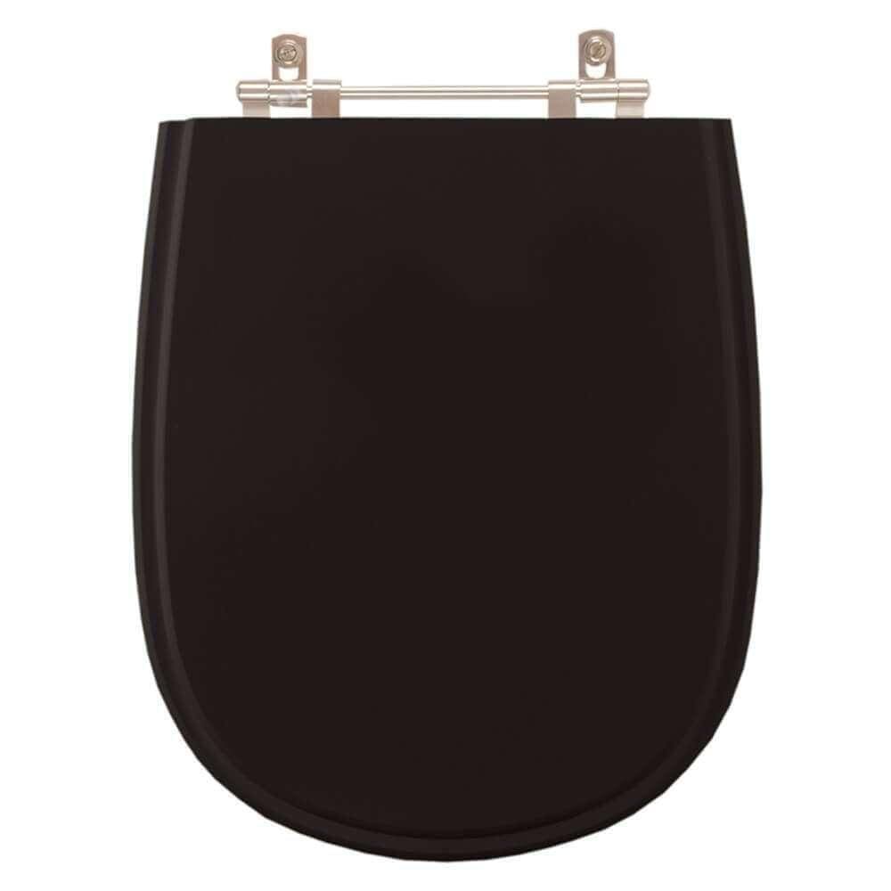 Tampa De Vaso Paris Preto Para Louça Ideal Standard