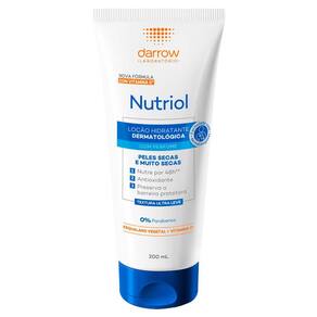 Nutriol Darrow Loção Hidratante com Vitamina C Peles Secas e Muito Secas com Perfume 200ml