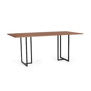 Mesa de Jantar Retangular Industrial 6 Lugares 160x90cm Atos Noronha - Straub Web