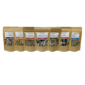 Kit 10 Escalda Pés Revigorante De 50G - Lembrancinha, Festa