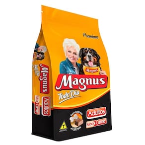 Racao Magnus Premium Caes Todo Dia Adultos Carne - 15Kg