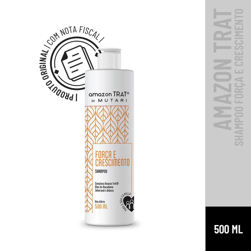 Shampoo Força e Crescimento AmazonTrat 500ml