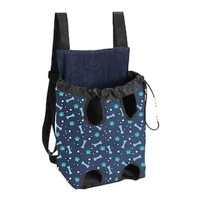 Mochila De Transporte Saks Caes E Gatos 04 Azul Pet-0026