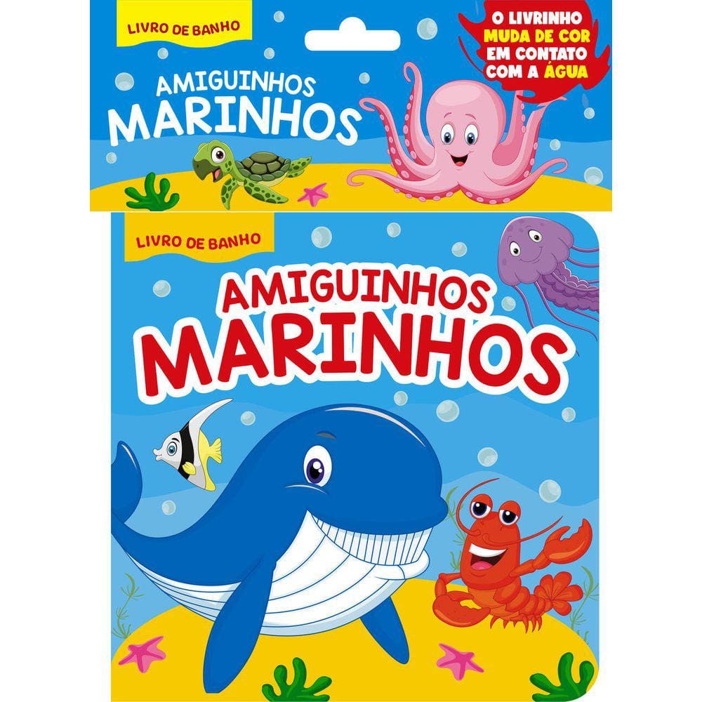 Amiguinhos MarinhosLivro de Banho