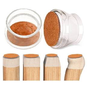 Kit 16 Pé Quarda-Roupa Pé Cadeira Pezim Mesa E Outros Feltro