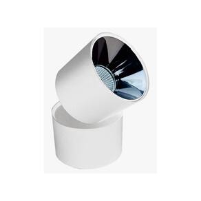 Spot Sobrepor Redondo Branco Direcionável 12cm Led 20W 3000K Bivolt