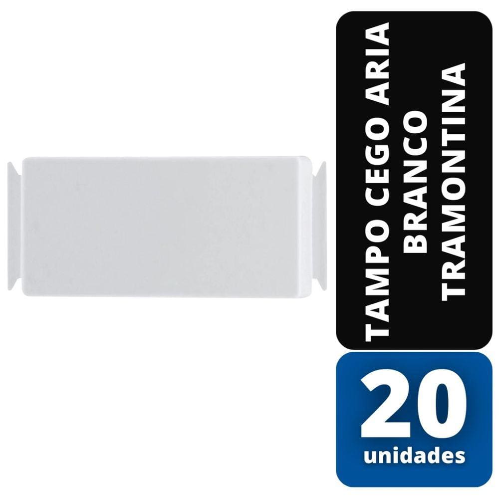 KIT C/ 20 Tampo Cego Aria Branco Tramontina