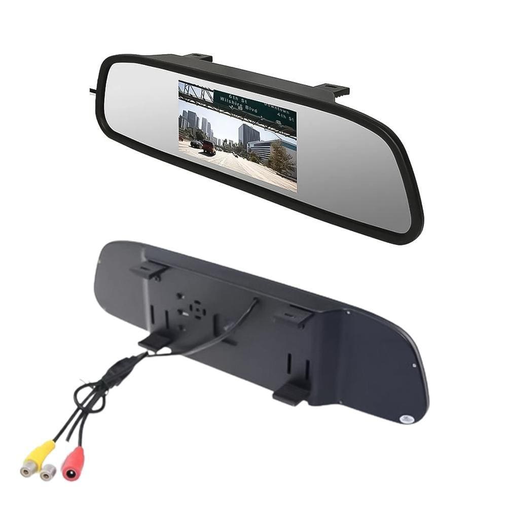 Retrovisor Com Câmera De Ré Automotiva 4,3 Polegadas AU713 Multilaser