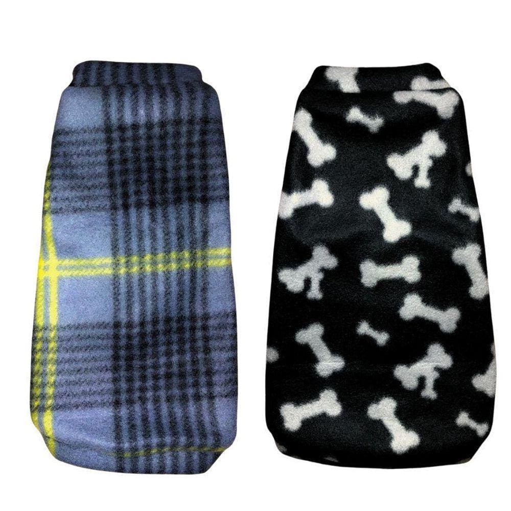 Kit 2 Roupas Para Cachorro - Suéter De Inverno G