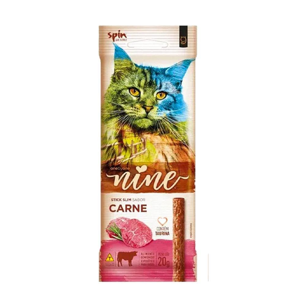 Stick Gatos Spin Pet Nine Cat Carne 20Gr