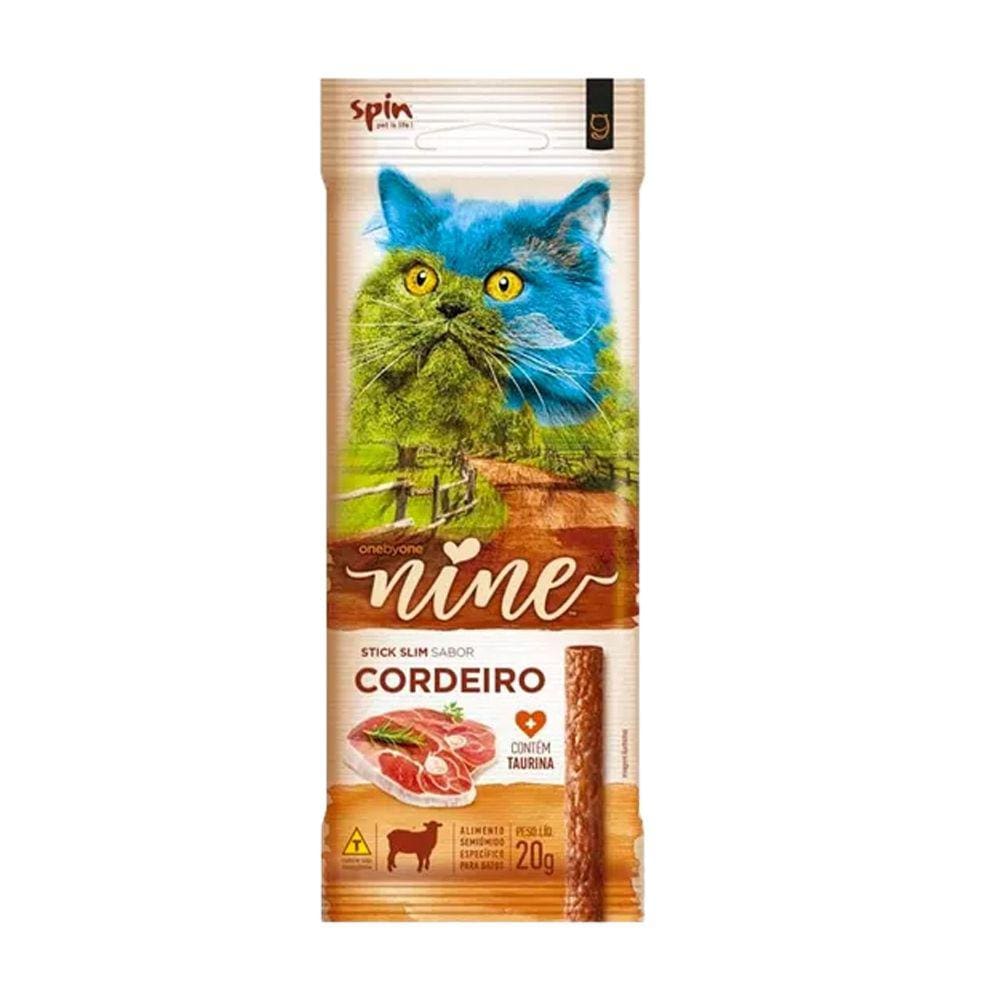 Stick Gatos Spin Pet Nine Cat Cordeiro 20Gr