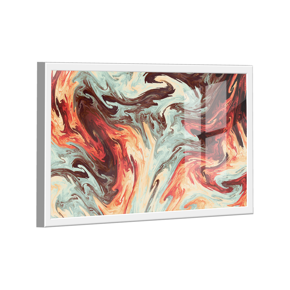 Quadro Lava Abstrata -- BR ARTES