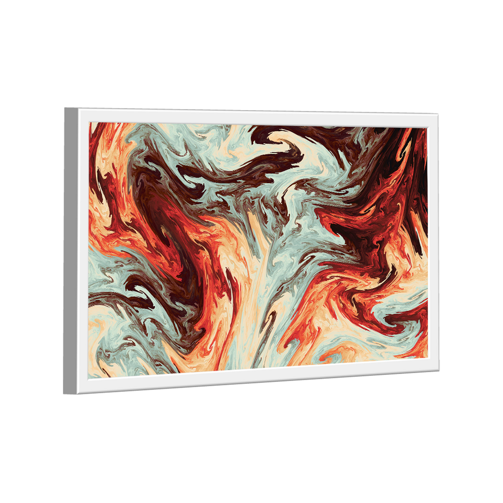 Quadro Lava Abstrata -- BR ARTES