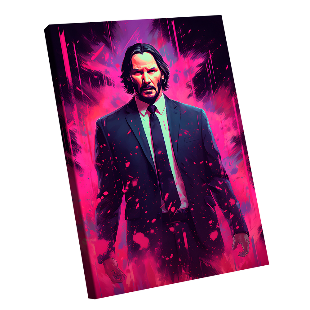 Quadro John Wick Purple -- BR ARTES