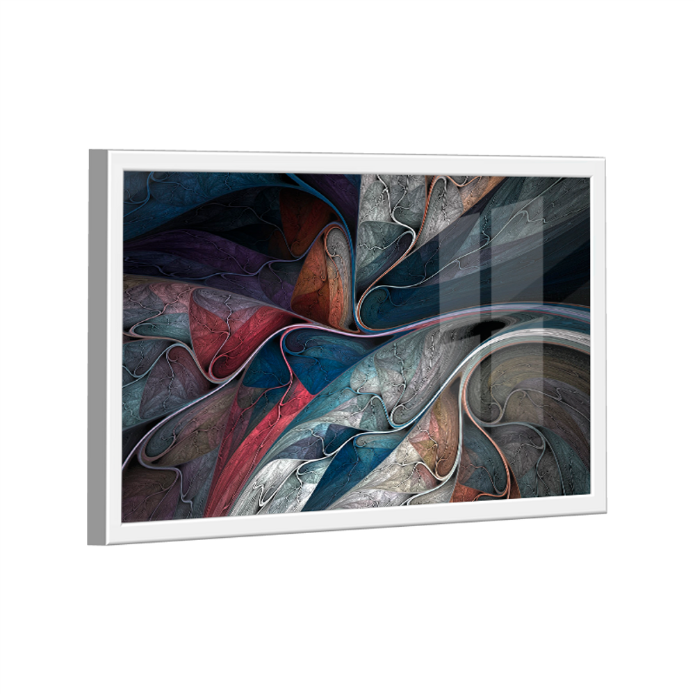 Quadro Ilustração Abstrata -- BR ARTES