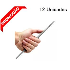Kit 12 Peça Lima Profissional Quadrada Bastarda 12 Polegada