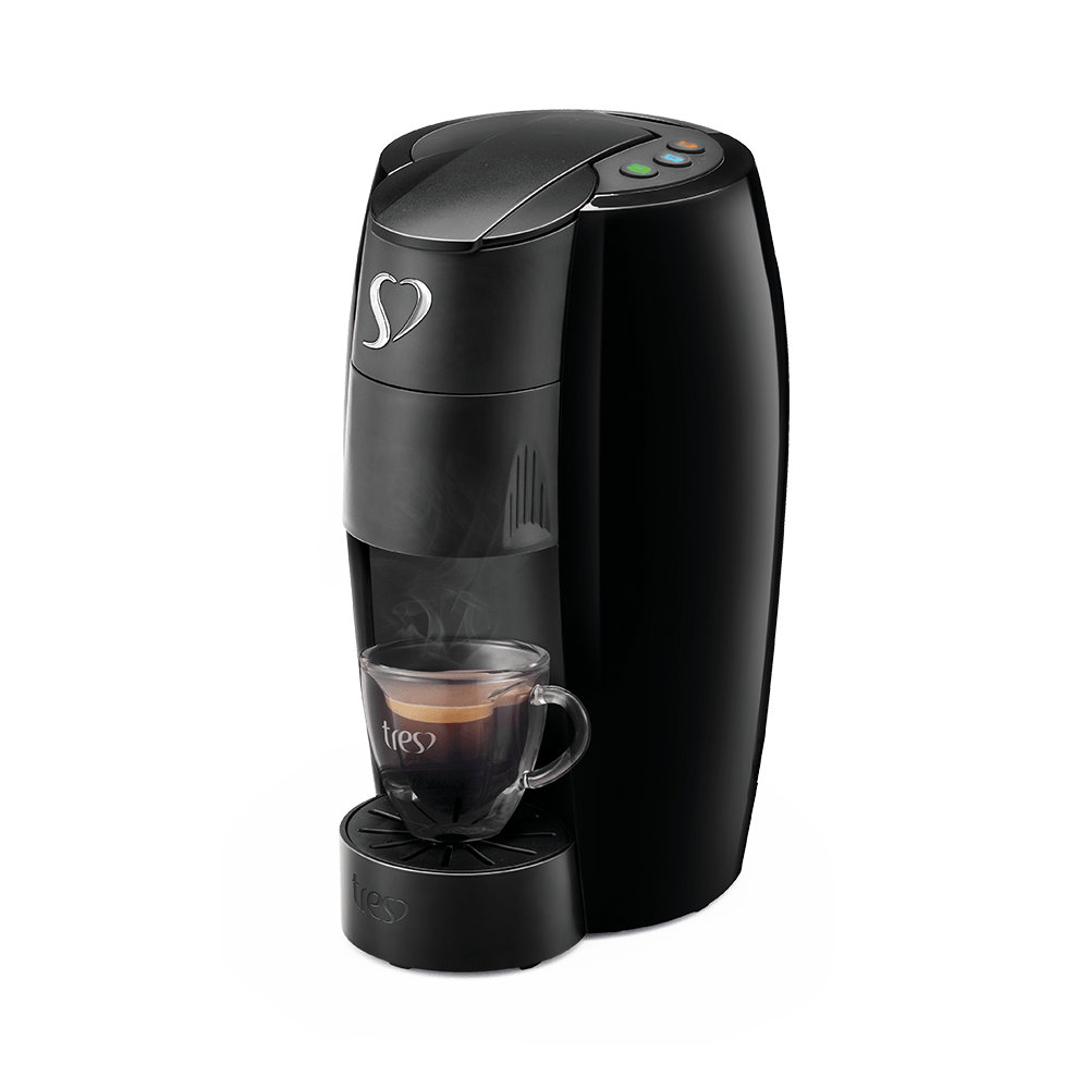 Cafeteira Espresso LOV Preta Automática - TRES 3 Corações