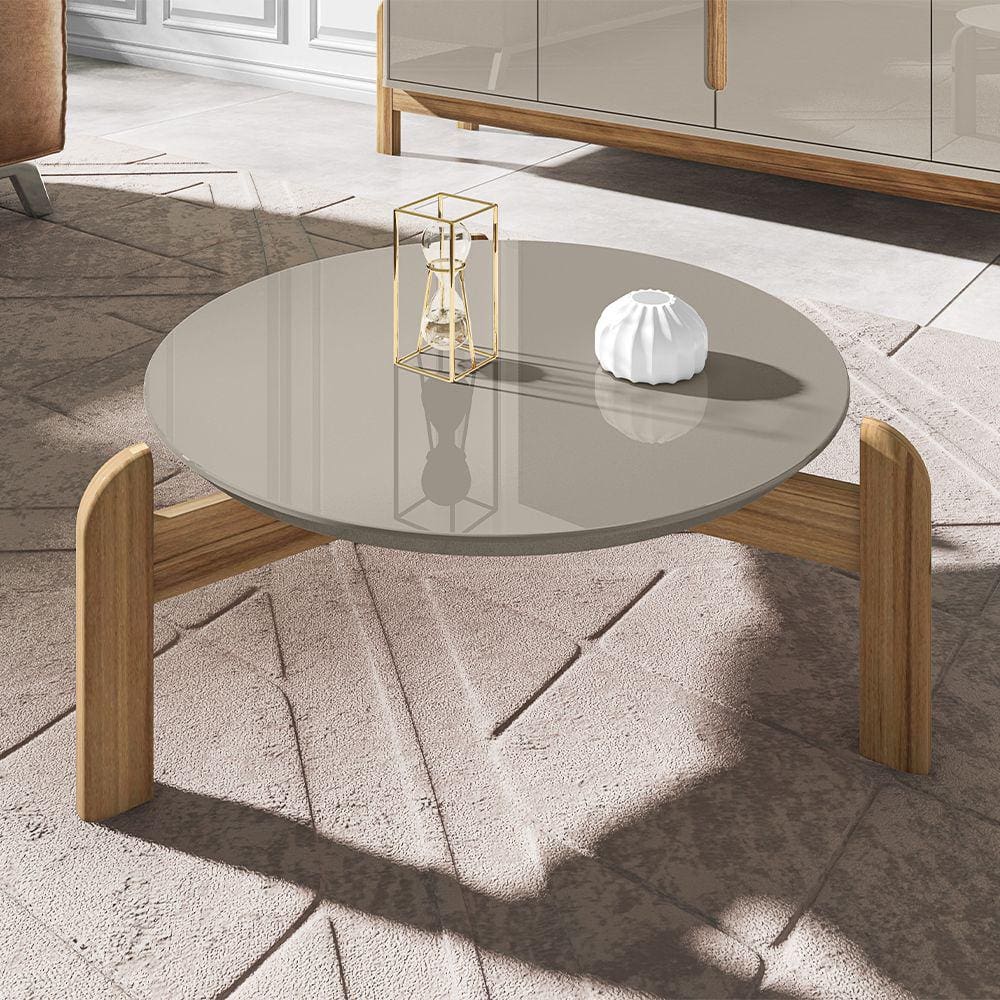 Mesa de Centro Lizz Off White Casa D