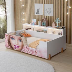 Cama Doçura Boneca Princesa Juvenil - Branca - Cor: Branco