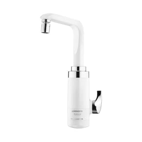 Torneira Elétrica Lorenzetti Essence de Parede Branca/ Cromada - 220V - Único