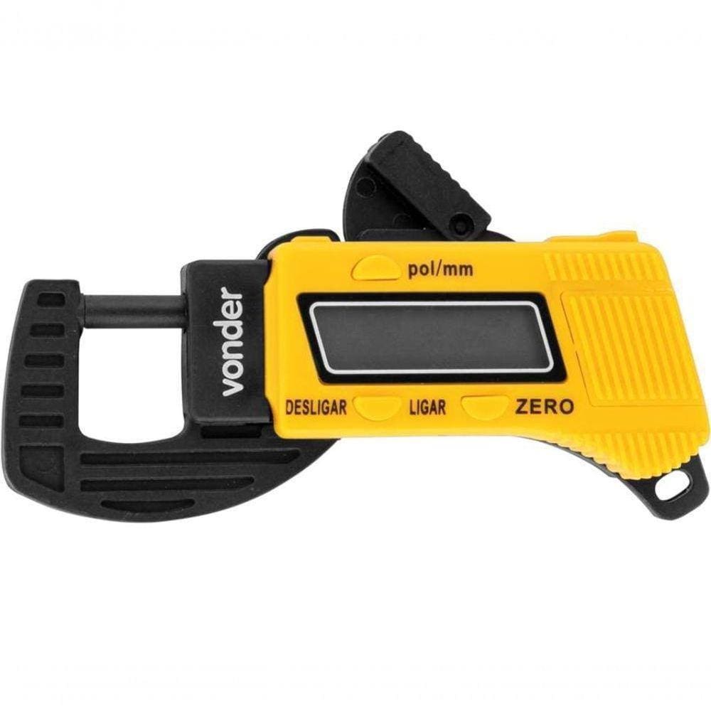 Medidor De Espessura Digital 0-12,7mm Vonder