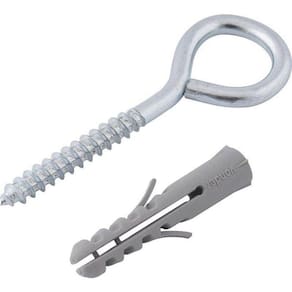 Pitão 5,5x70mm Zincado C/ Bucha 8mm P-8 C/ 100 Peças Vonder