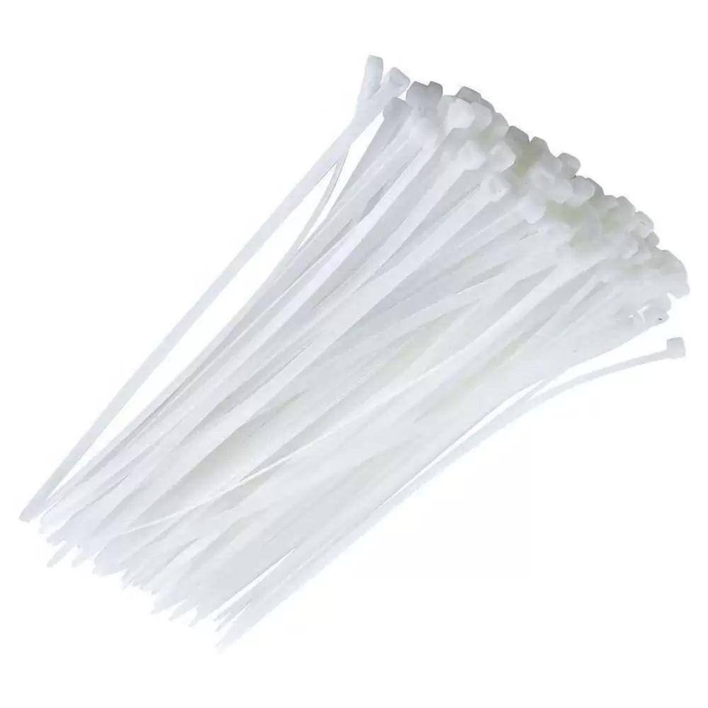 Abraçadeira De Nylon 4,5x280mm - 100 Unidades Branca