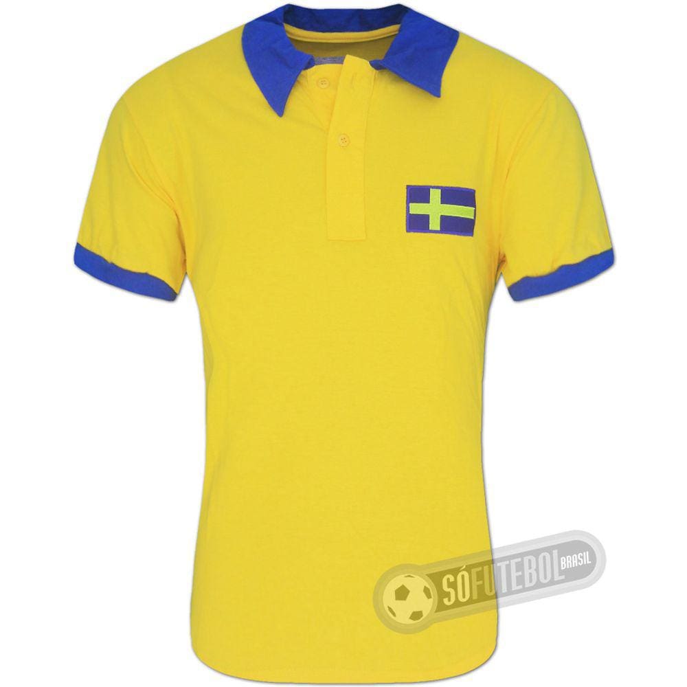 Camisa Suécia 1958 - Modelo I