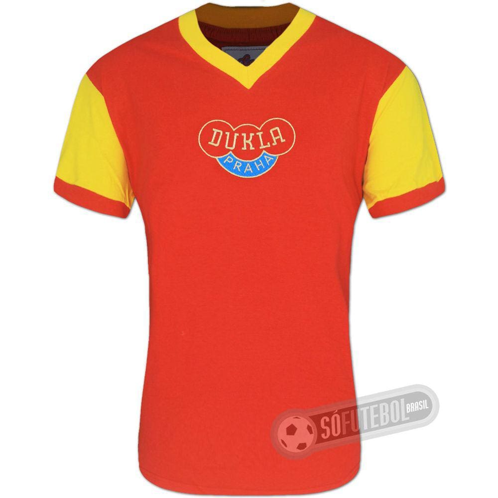 Camisa Dukla Praga 1960 - Modelo I
