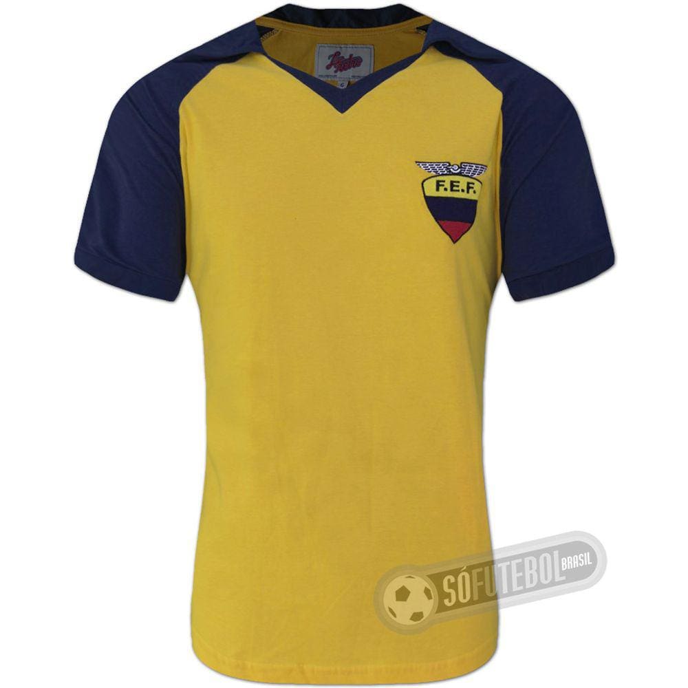 Camisa Equador 1980 - Modelo I