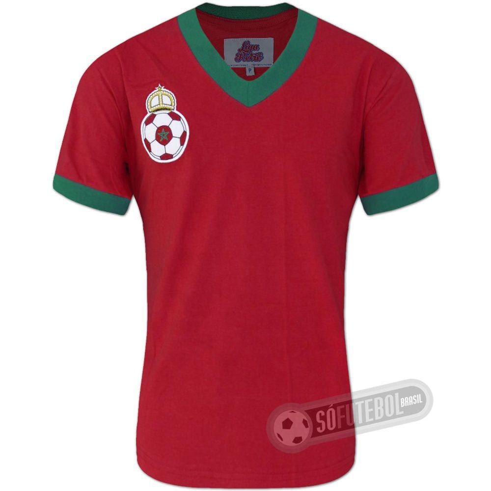 Camisa Marrocos 1970 - Modelo I