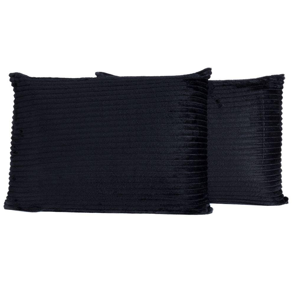 Par de Fronhas em Manta Canelada 70cm x 50cm - Mantinha Microfibra
