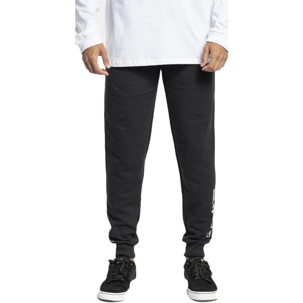 Calça Quiksilver Moletom Block Line WT23 Masculina Preto