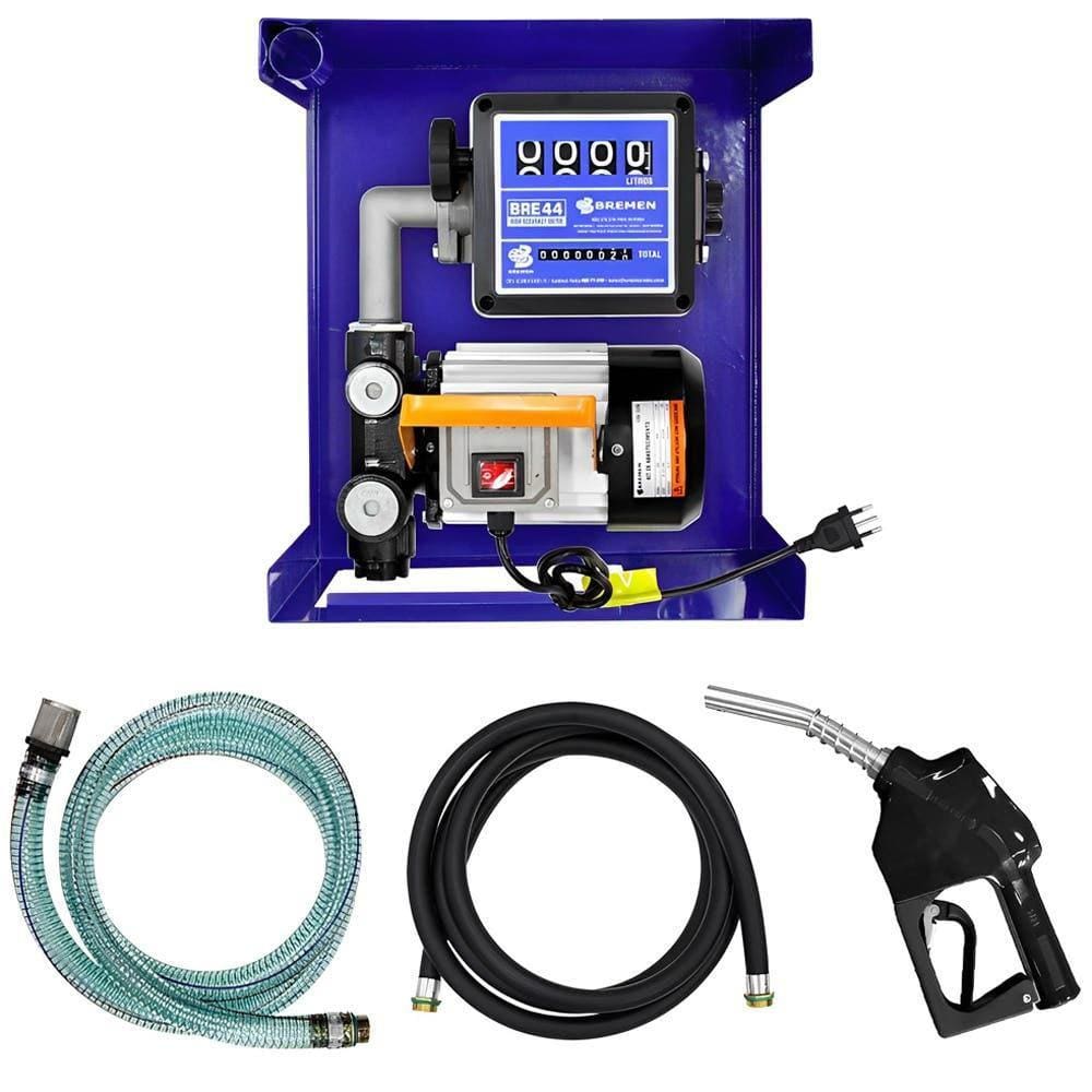Bomba Elétrica para Óleo Diesel c/ Medidor e Bico Automático 8790 BREMEN