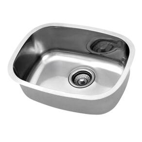 Cuba Gourmet Simples Docol Aço Inox 304 medidas 46x34x18 saída 4,5" Cuba de embutir 016963CH Docol