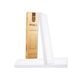 Luminária Painel Led 18w Retangular Sobrepor 10x60cm Quente