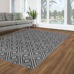 Tapete 200x300cm Adana Tapetes São Carlos Geométrico