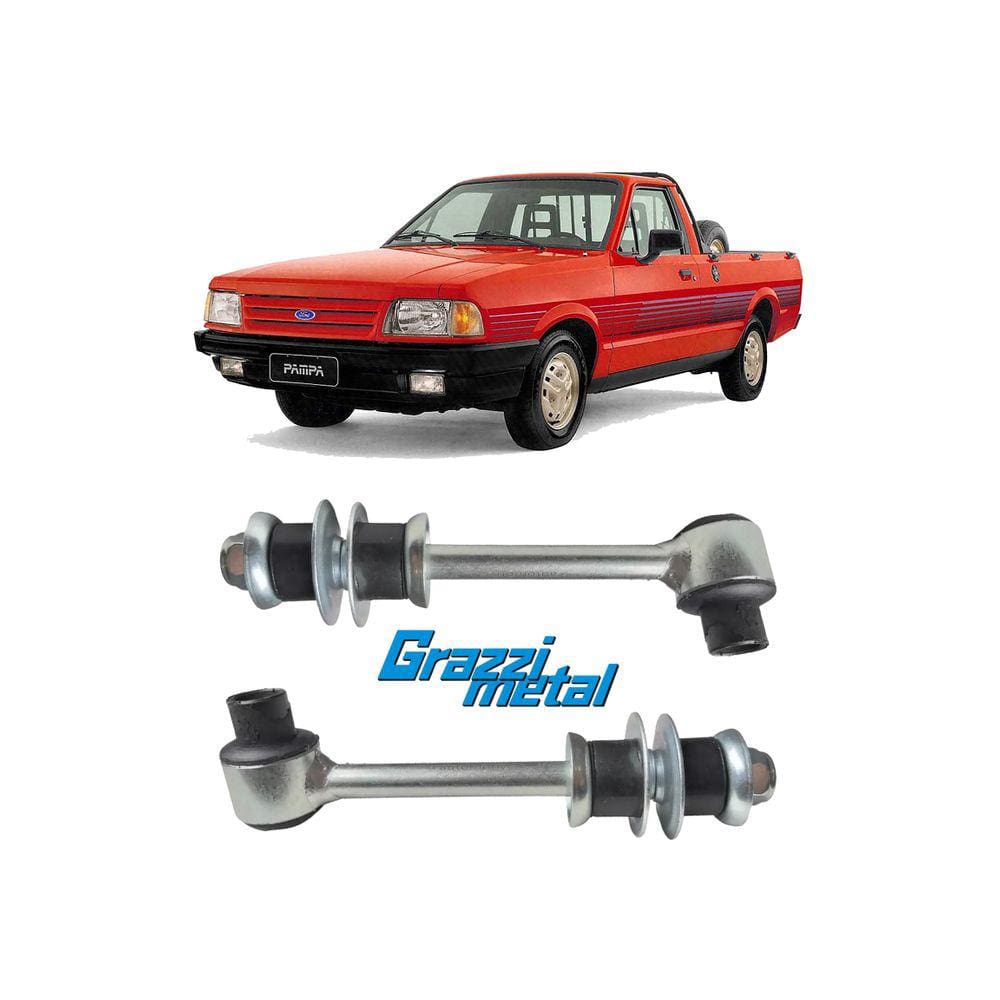 2 Bieleta Tirante Dianteira Ford Pampa 1982 1983 1984 1985