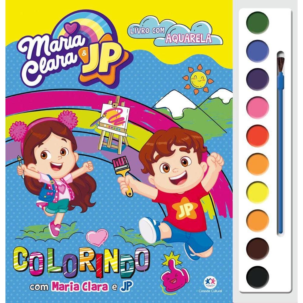 Maria Clara e JP para colorir - Desenhos Imprimir