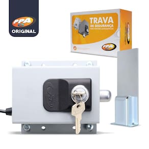 Trava Eletromagnética para Portão Basculante Deslizante Pivotante 220v