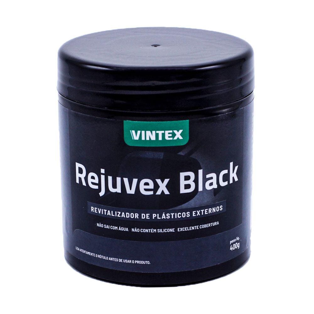 Revitalizador De Plasticos Rejuvex Black 400g Vintex By Vonixx