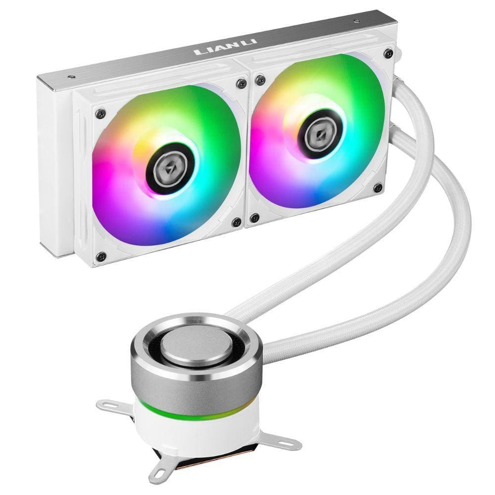 Water Cooler Lian Li Galahad RGB White 240mm